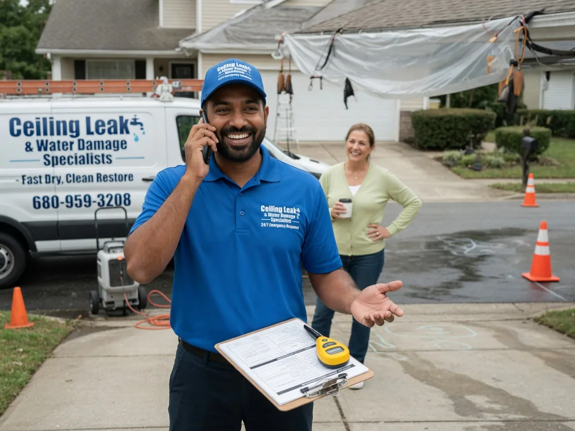 Ceiling Leak Cleanup Fort Mitchell, AL FAQs