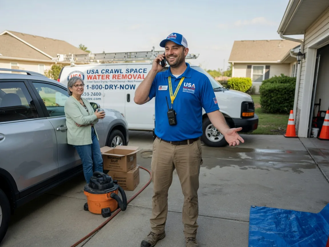 Crawl Space Water Removal Fort Mitchell, AL FAQs